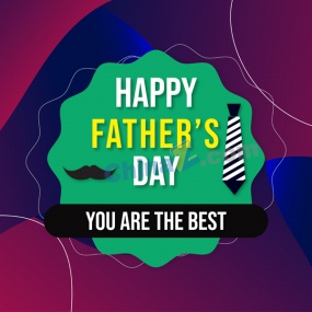 父亲节创意矢量素材